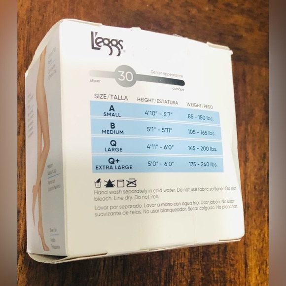 2 Pair L’eggs sheers energy compression sheer tights control top suntan.QT(XL) - Picture 3 of 9